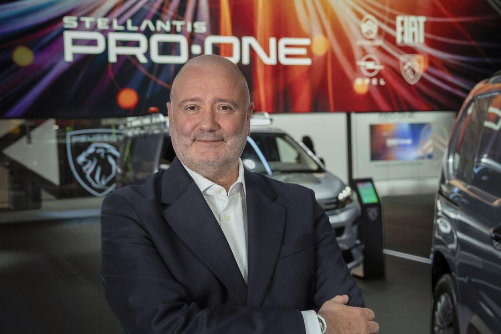 El responsable de Stellantis Pro One, Eric Laforge.