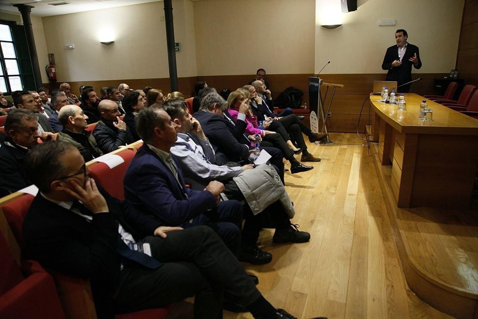 Jornada organizada por la patronal nacional Ganvam, ayer.