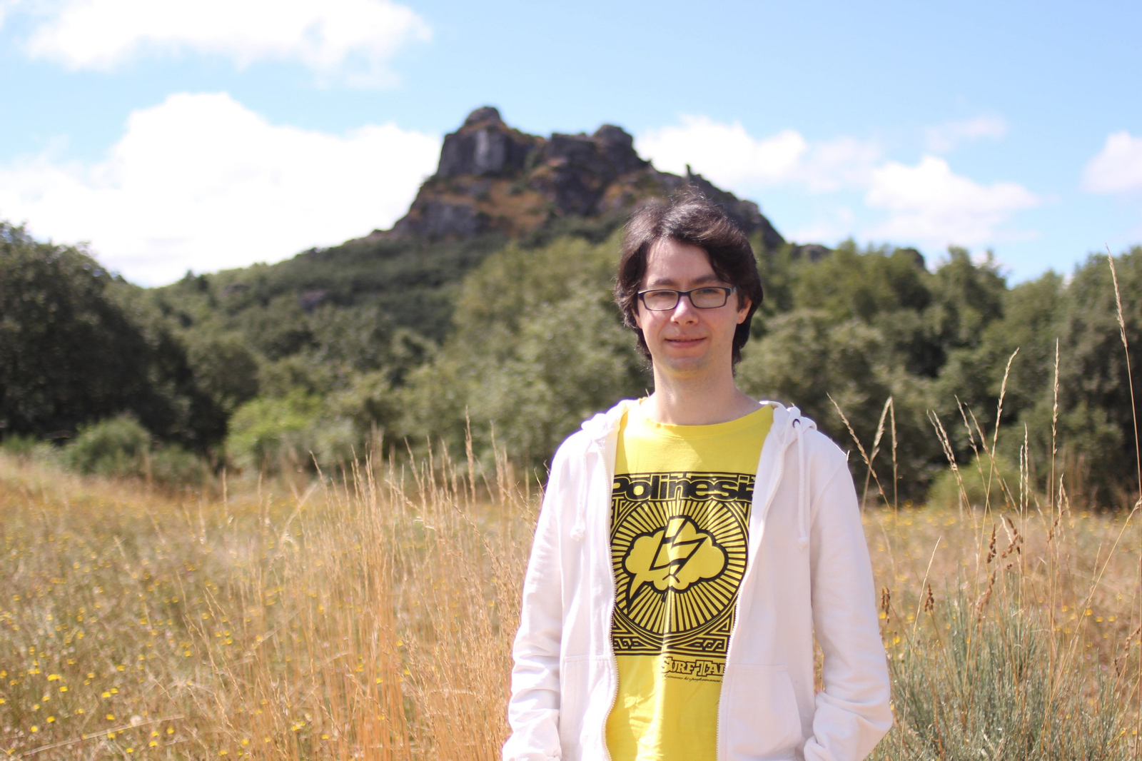 El historiador y miembro del Museo da Limia, Alexander de los Ríos.