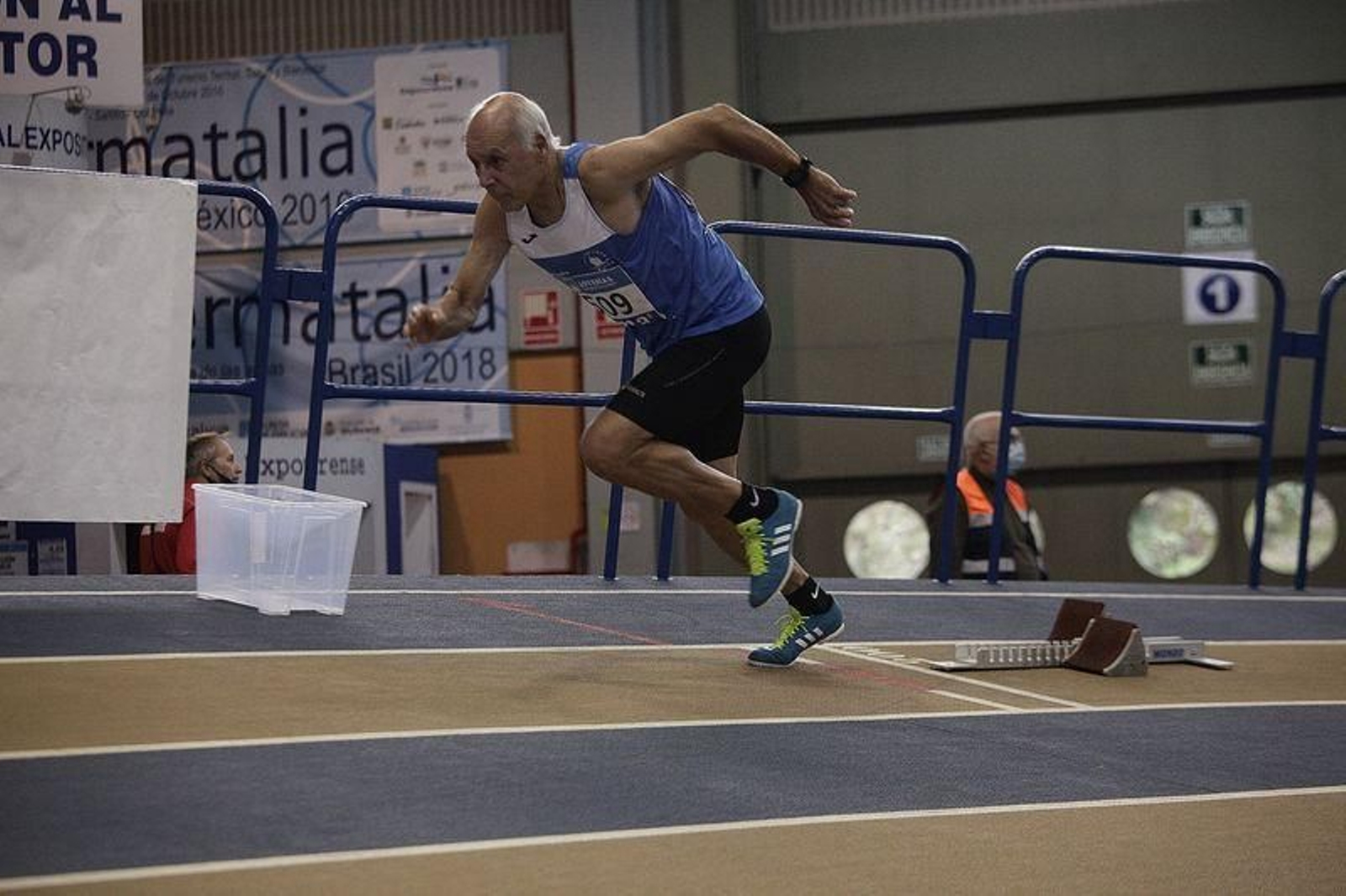 Expourense acoge el Campeonato de España de atletismo máster // FOTO: MIGUEL ÁNGEL