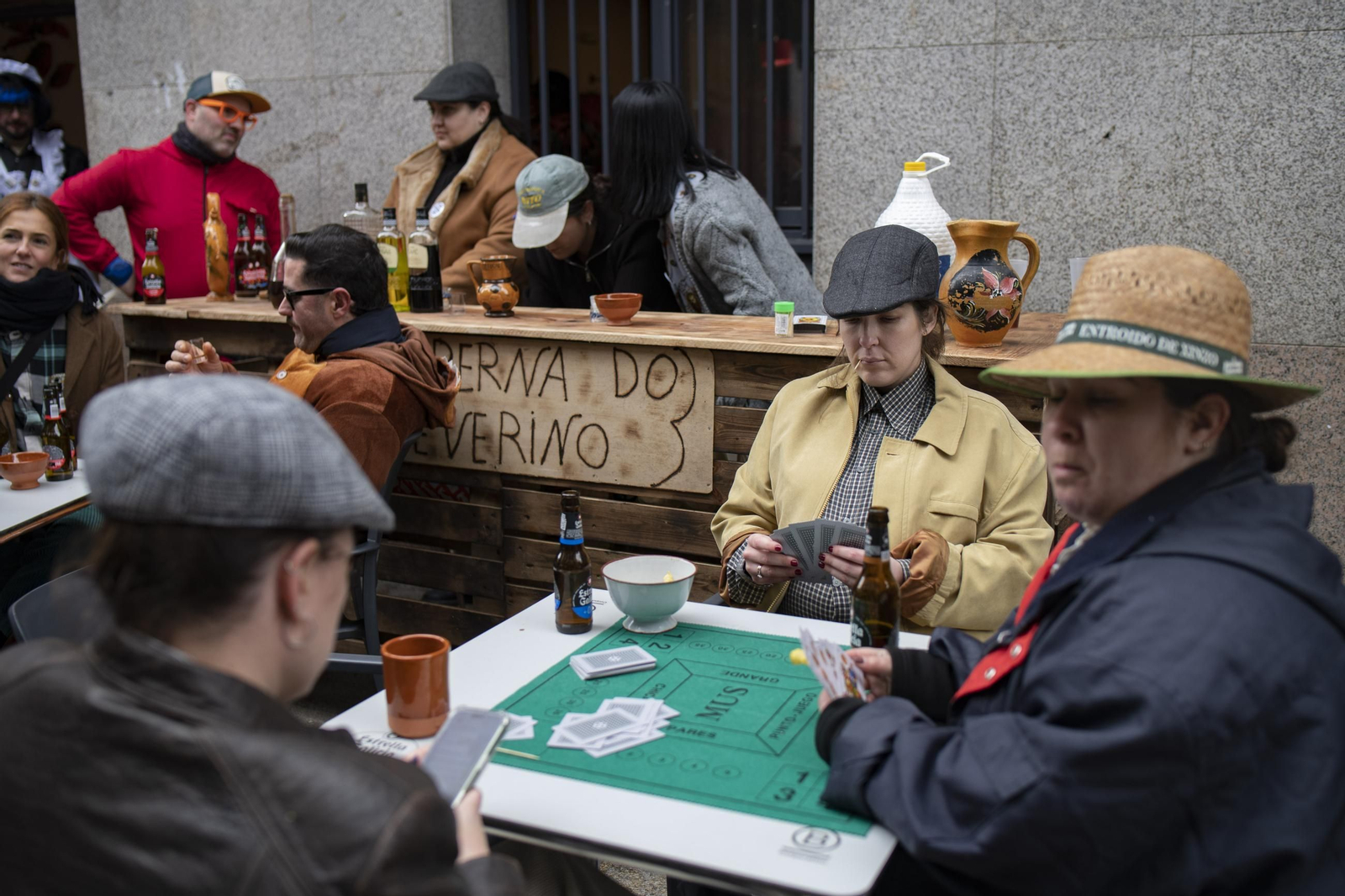 Galería | El sol hace acto de presencia en la mañana de sábado de Entroido de Xinzo de Limia