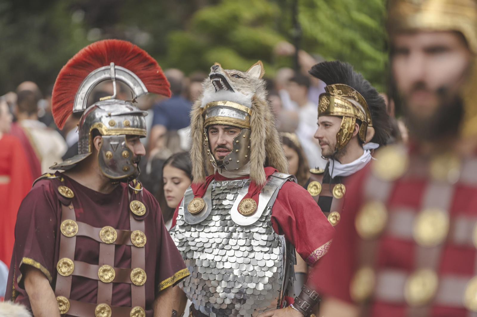 Galería | Los romanos cruzan el Lethes: Xinzo pone fin al Esquecemento, un evento con cifras récord