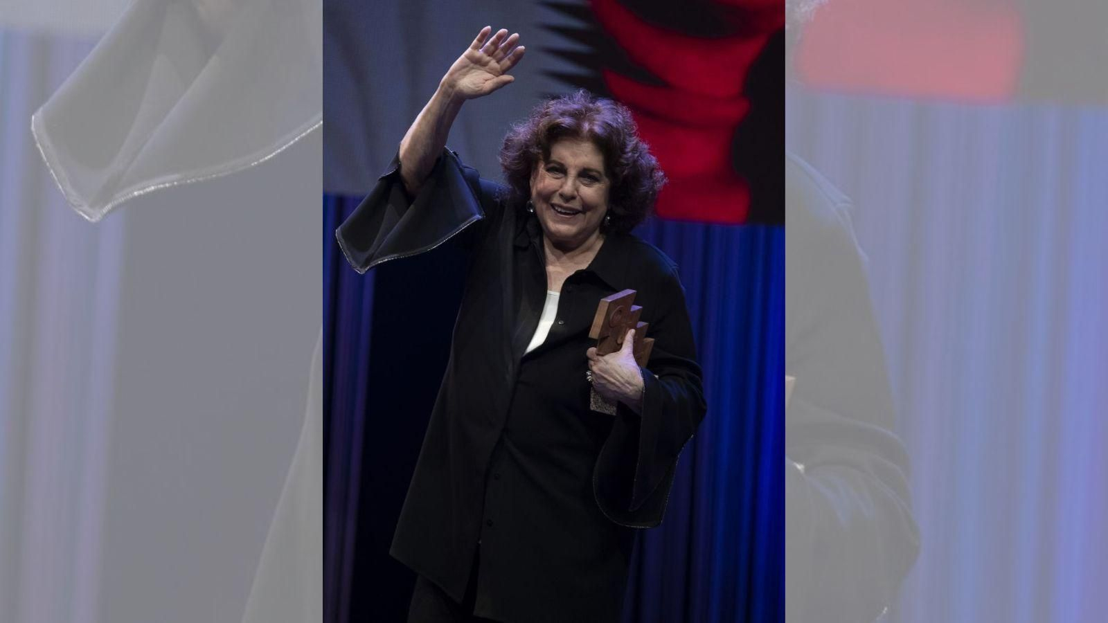 Charo López, actriz galardonada con el Premio Especial del OUFF.