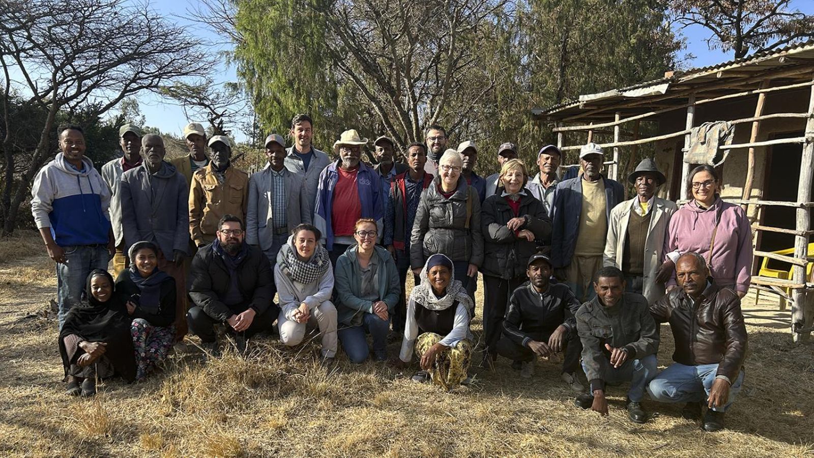 Foto de grupo da Italo-Spanish Archaeological Mission at Melka Kunture and Balchit