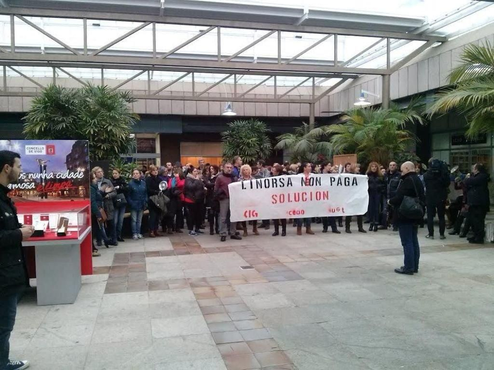 Una de las numerosas protestas que las trabajadoras hicieron en el último año.