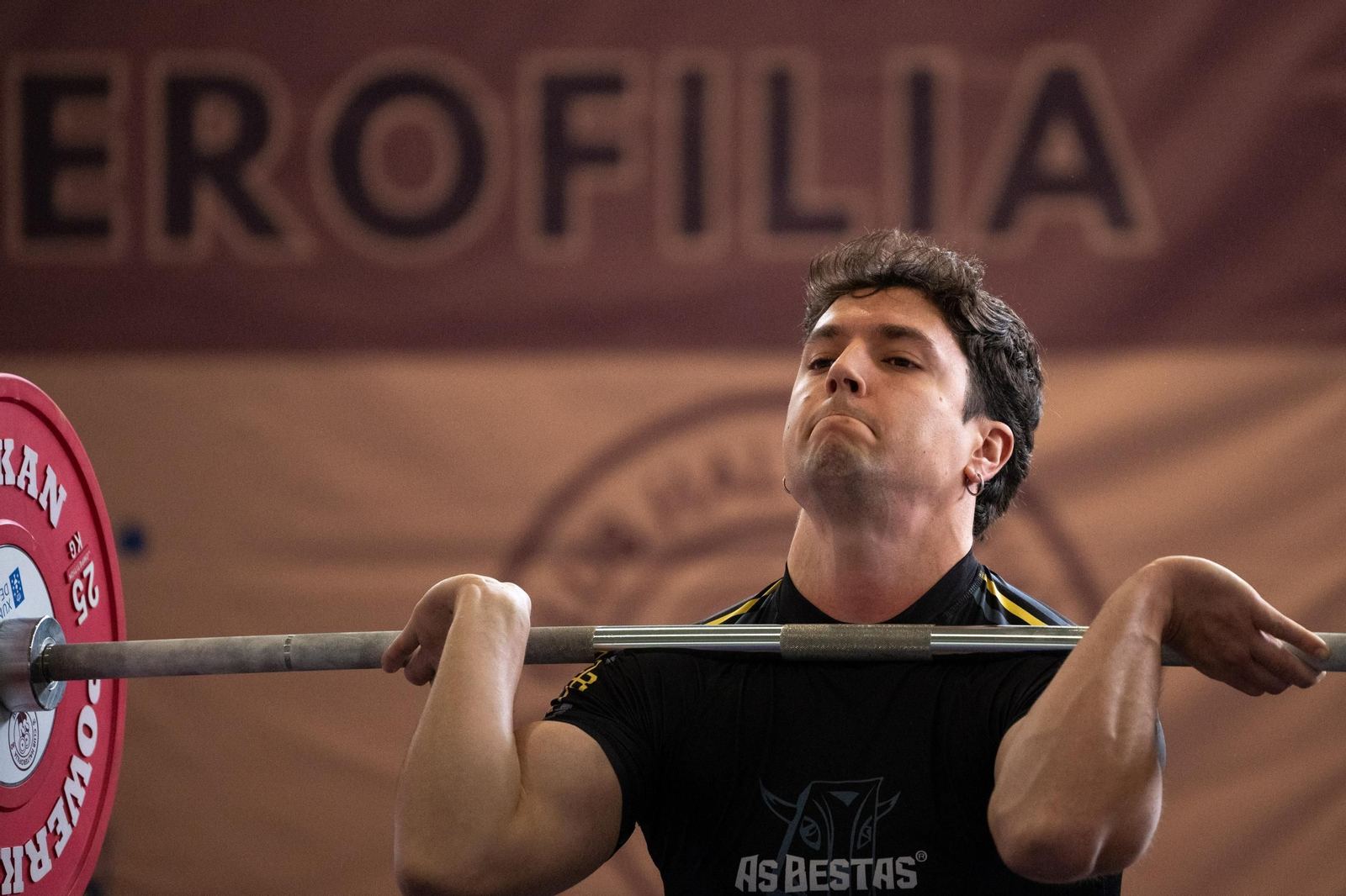 Galería | La halterofilia ourensana disputa la segunda jornada de la liga provincial