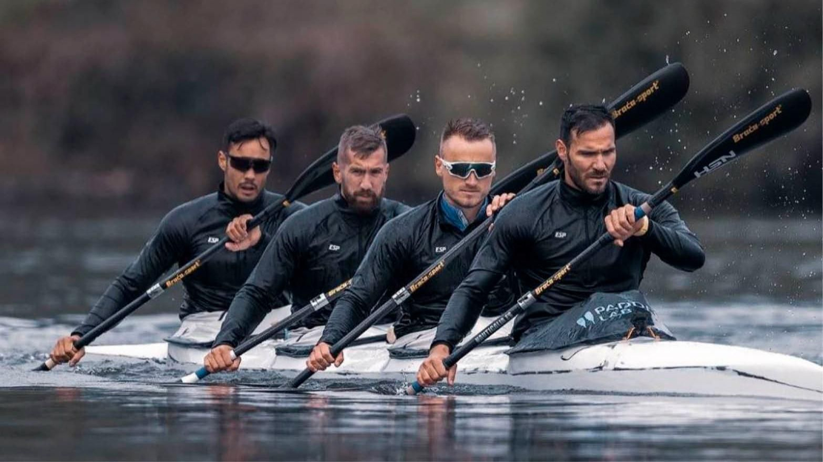 Rodrigo Germade, Carlos Arévalo, Marcus Cooper y Saúl Craviotto conforman un K4 en el que están puestas todas las esperanzas.