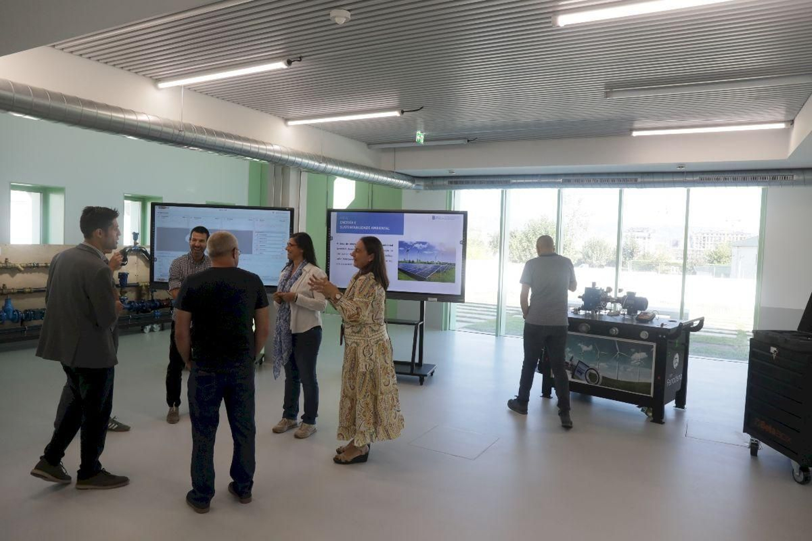 El laboratorio investigará sobre hidrógeno verde, eólica o biomasa. Una de las aplicaciones está destinada a un uso más eficiente del agua, con el objetivo de prevenir la sequía.