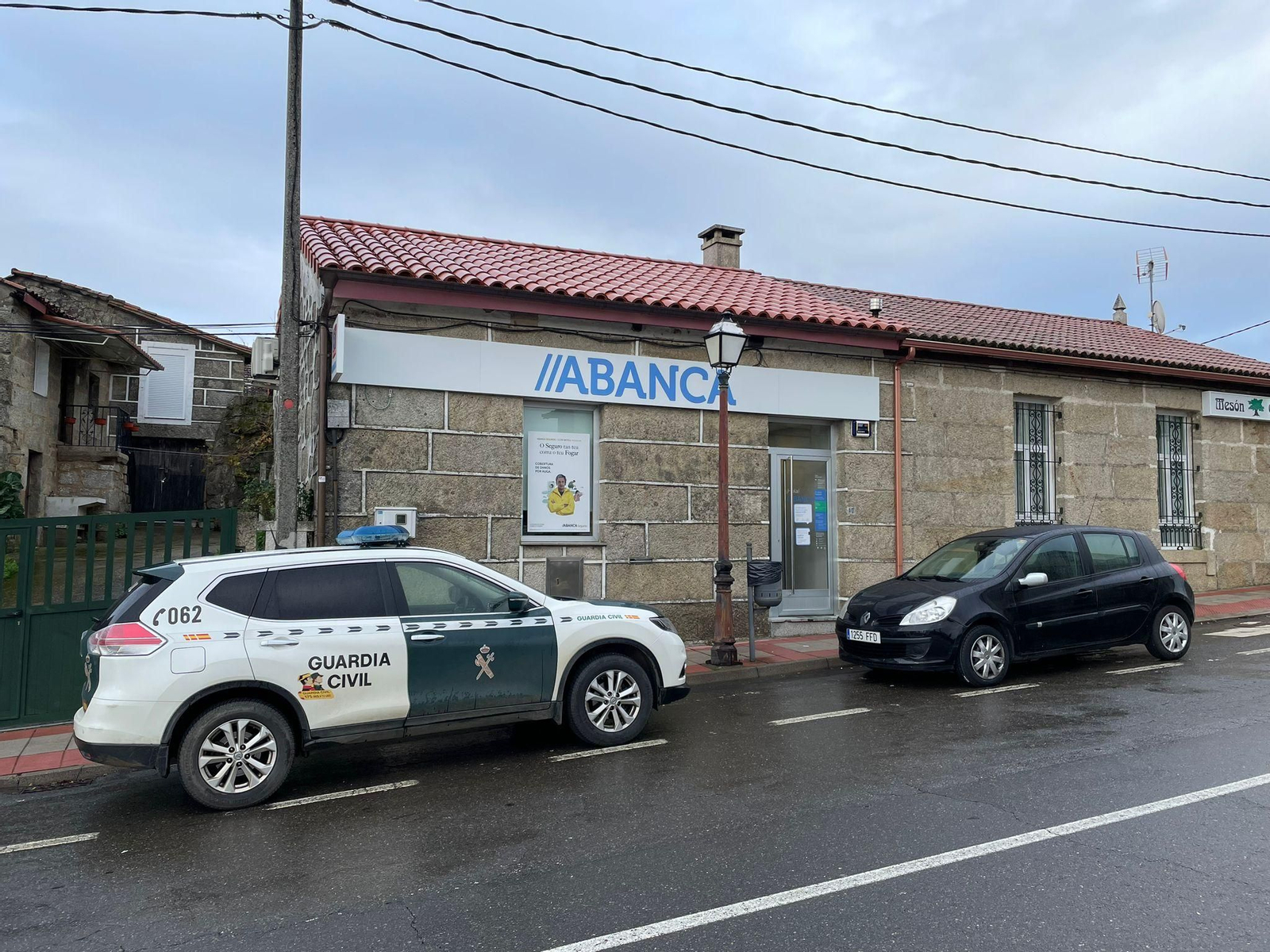 Lugar donde se produjo el atraco.