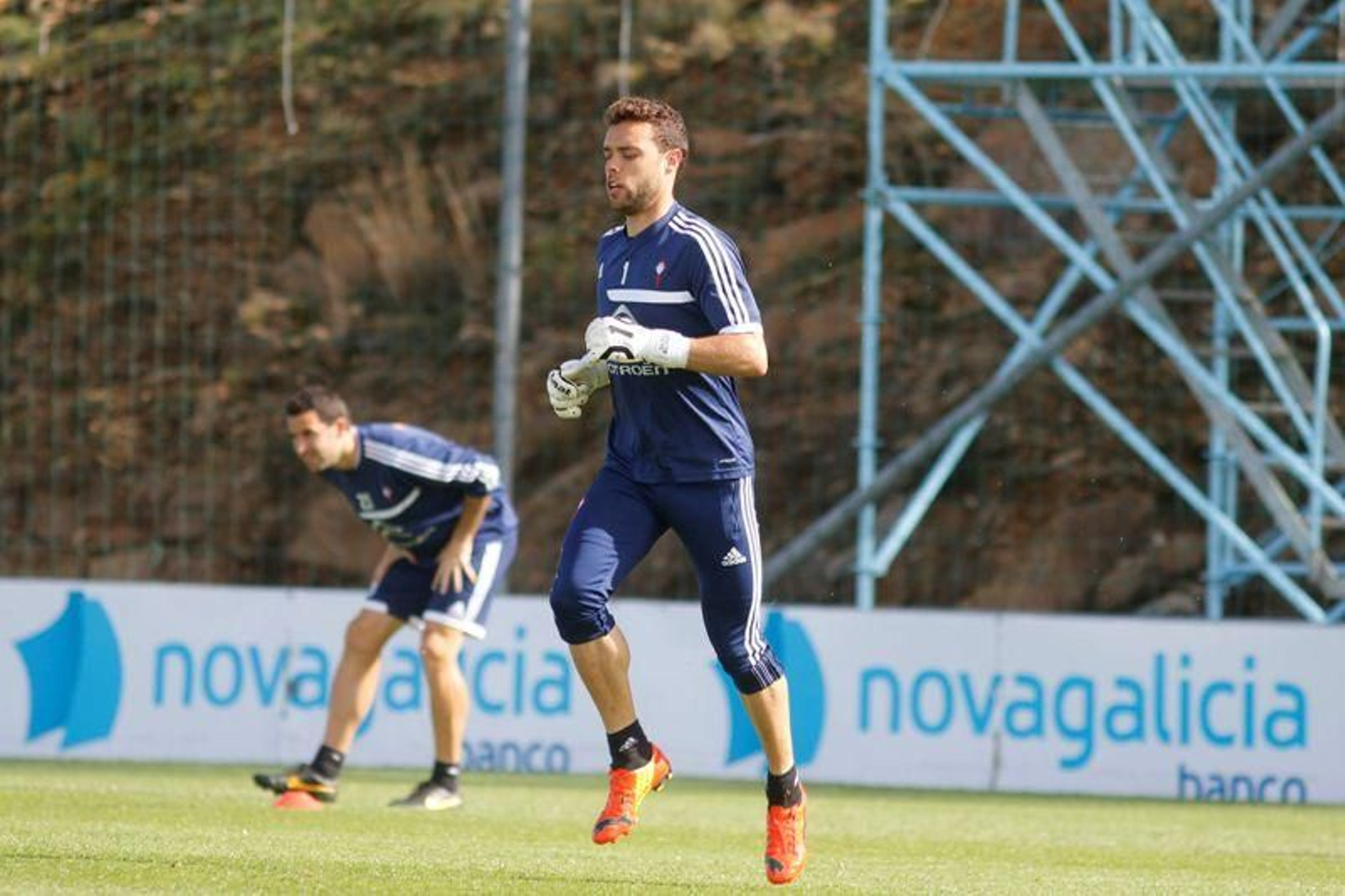 El guardameta celeste todavía no ha jugado ni un minuto en Liga.