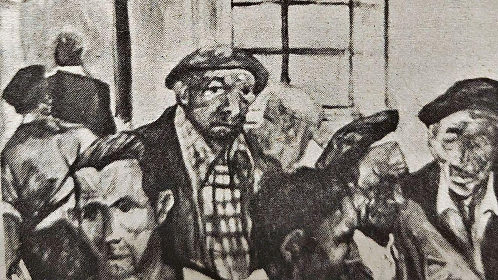 Uno de los cuadros de Pepe Conde Corbal expuestos en el Ateneo.