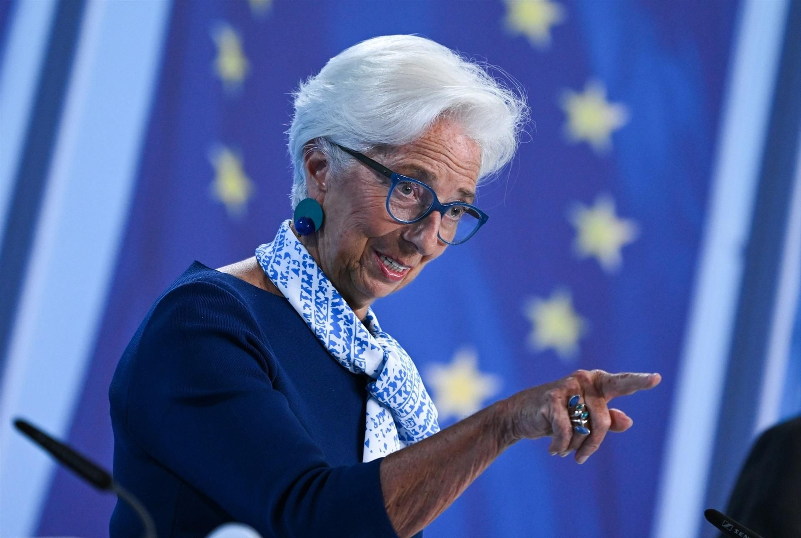 La presidenta del BCE, Christine Lagarde