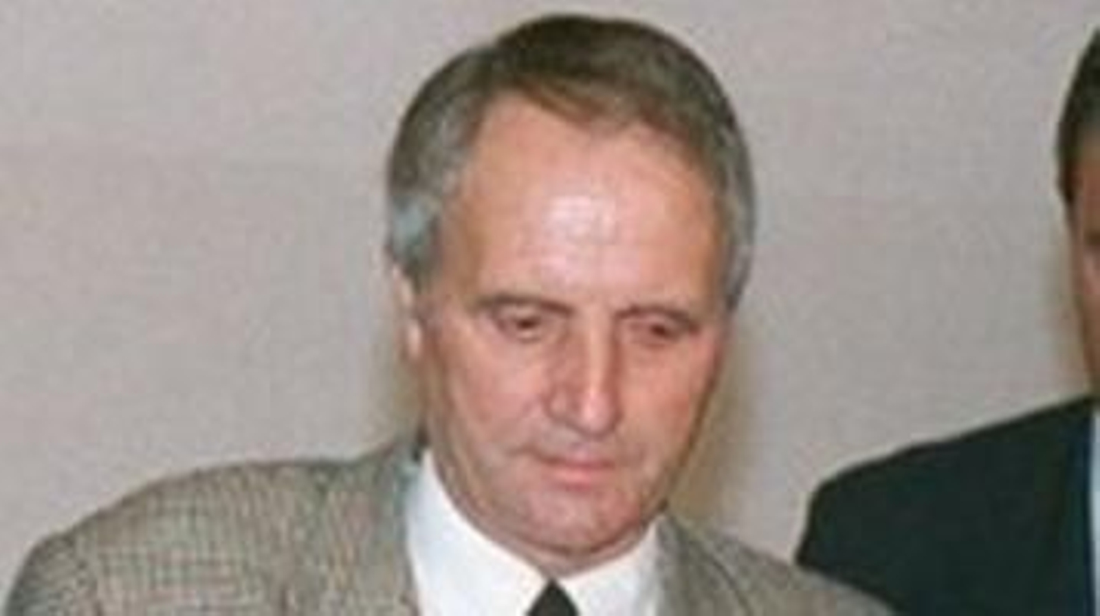 Miguel Blanco,  el padre del exconcejal del PP en Ermua