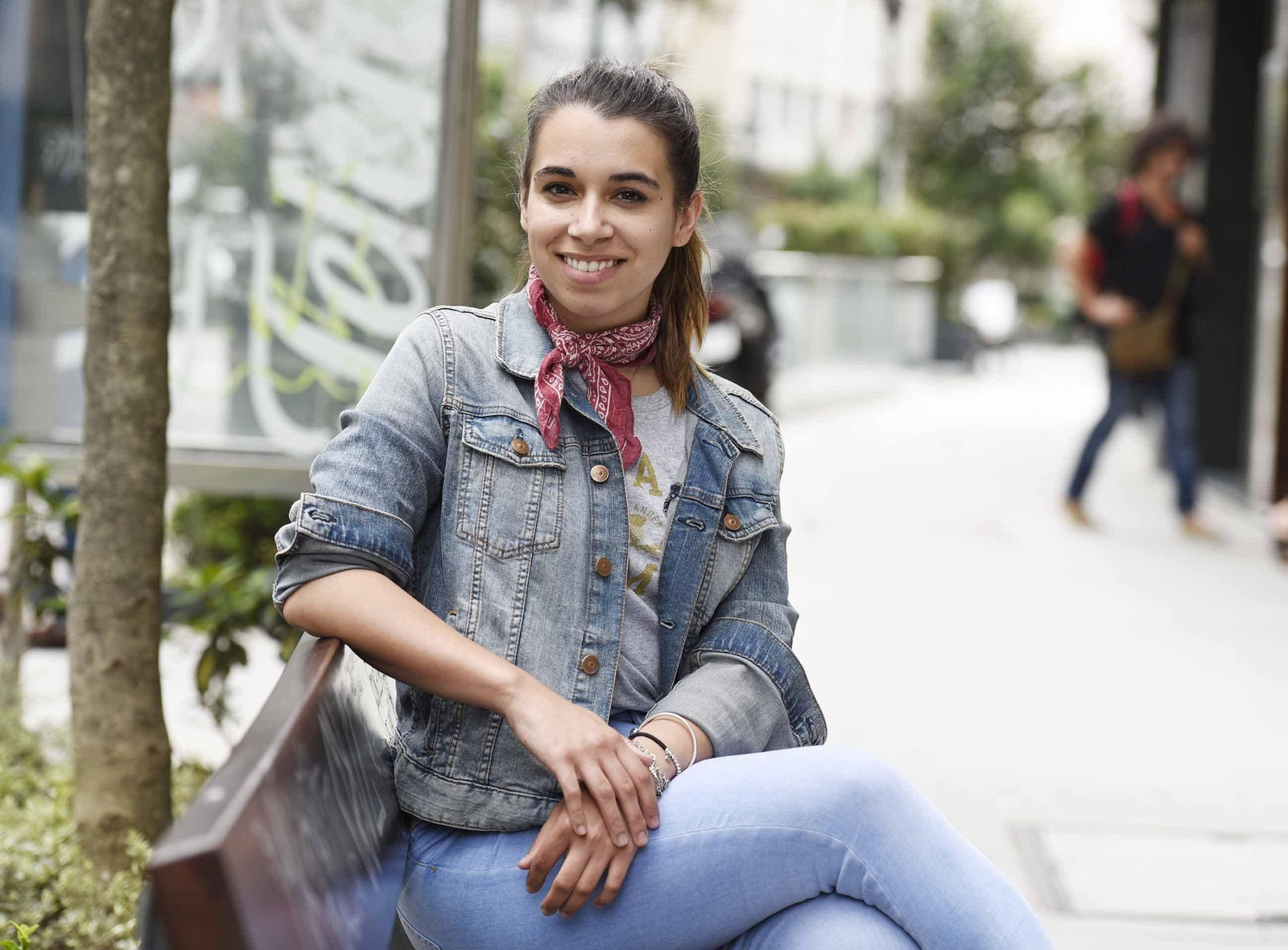 Paula Rojo presentó en Vigo su último trabajo.