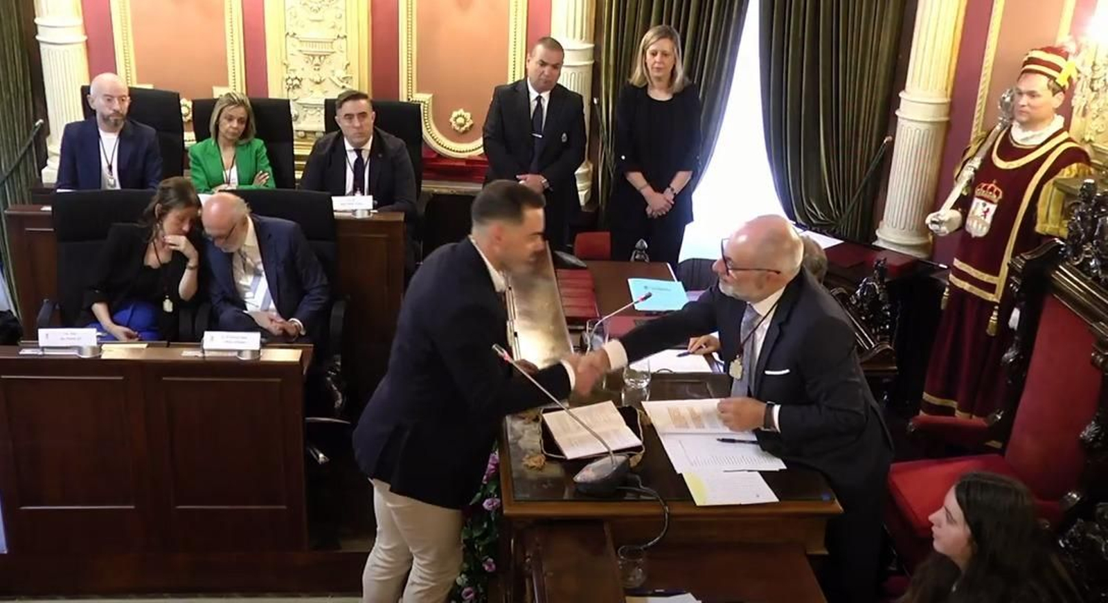 Antonio Fernández con Paco Rodríguez