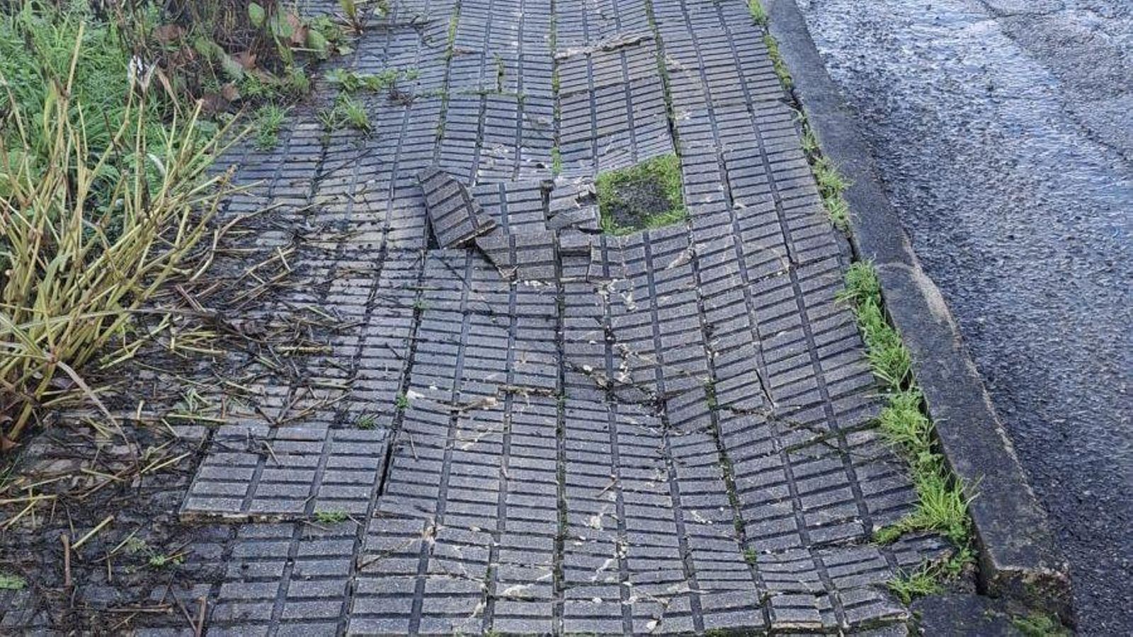 Estrada necesitada de reforma