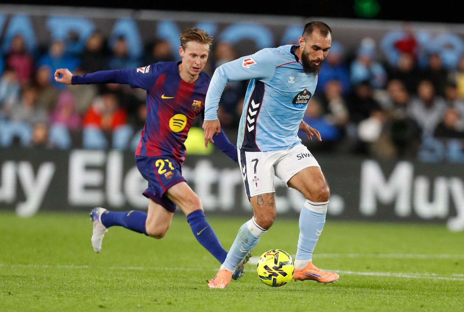 Galería | El Celta recibe al Barcelona en Balaídos