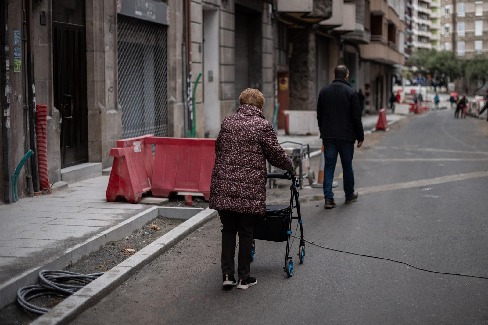 Galería | Así se encuentra la Avenida de Portugal tras la paralización de las obras por impagos del Concello de Ourense