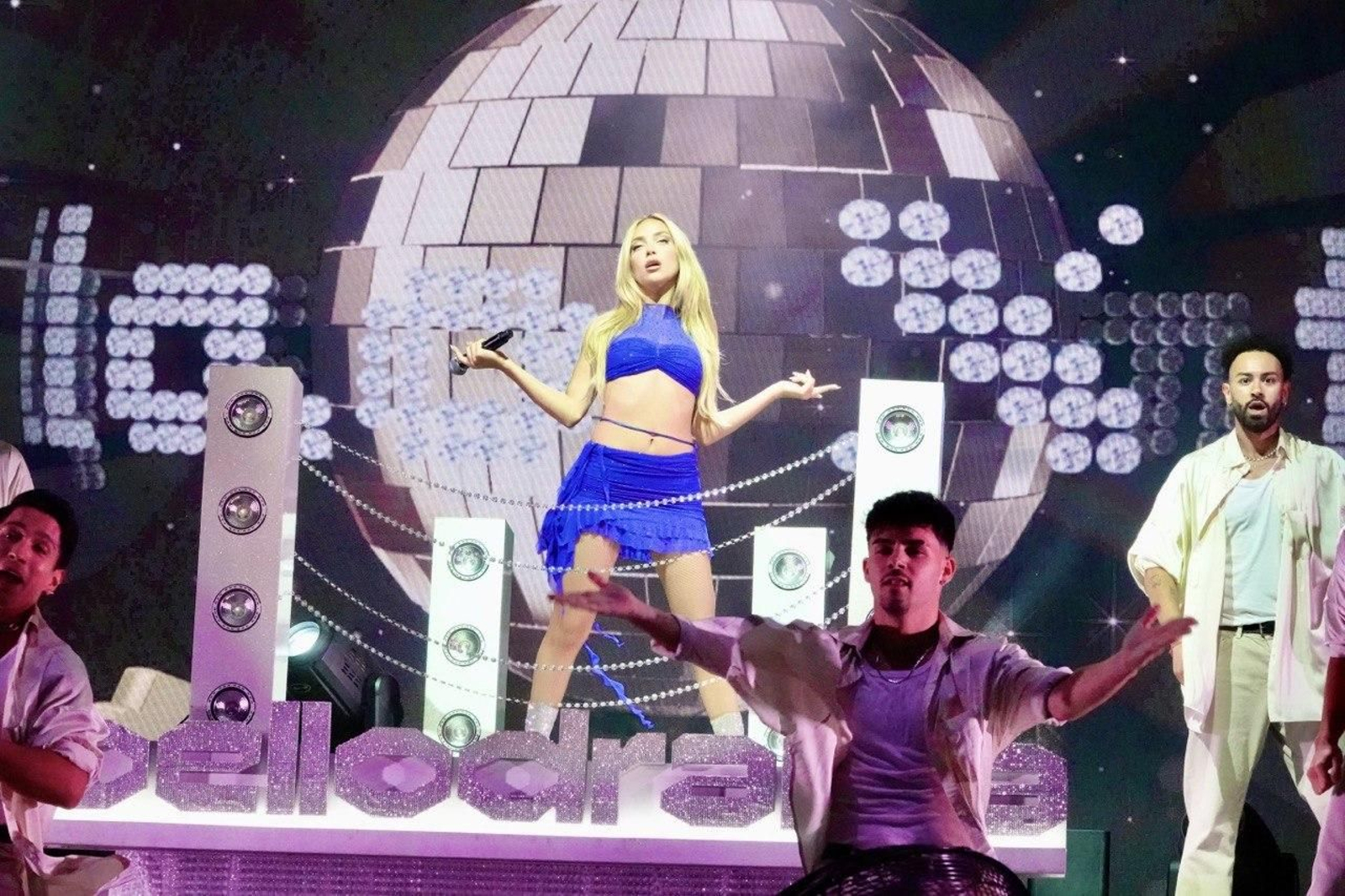 Ana Mena en Castrelos. // Vicente Alonso