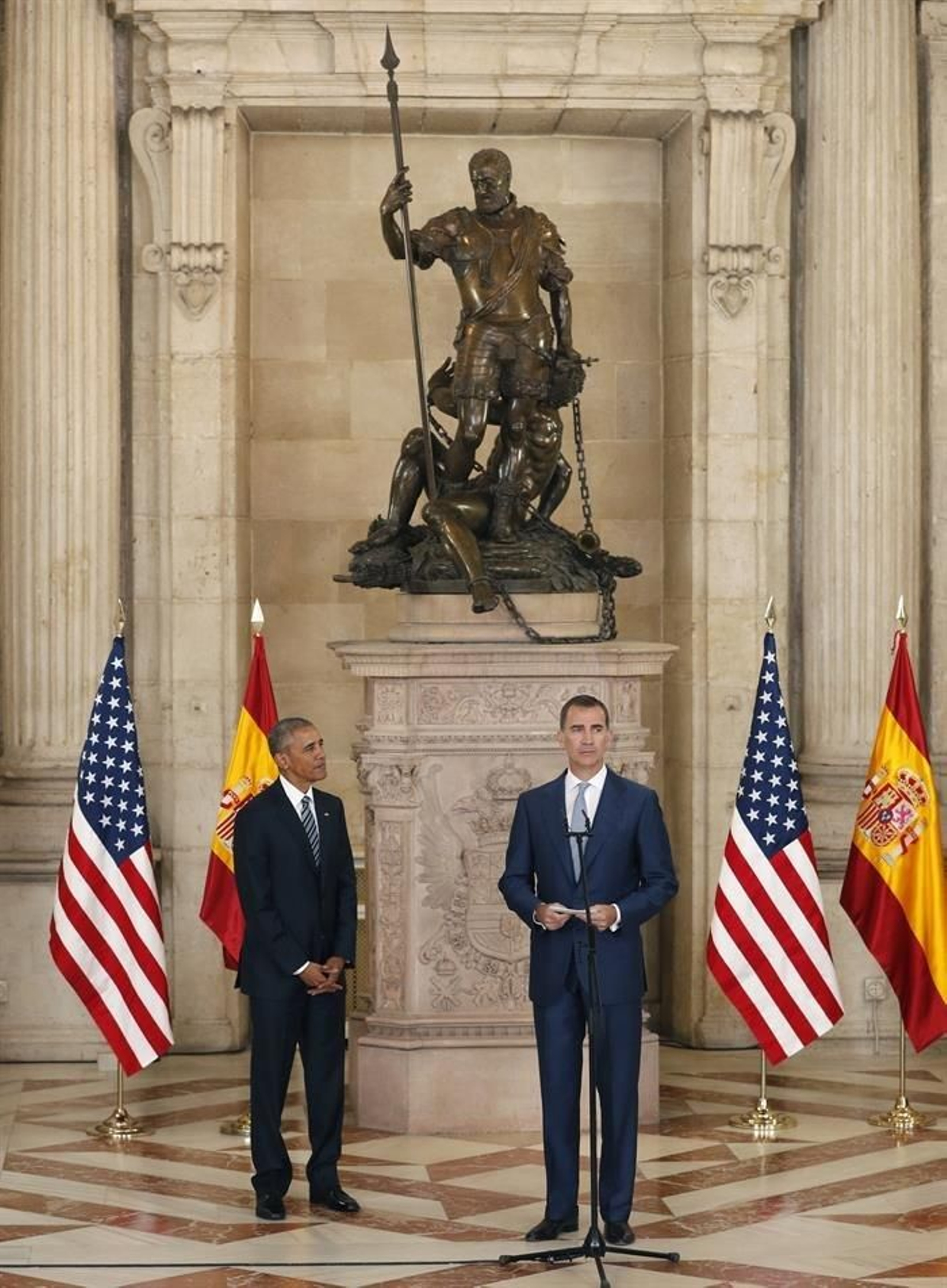 Barack Obama visita España  06
