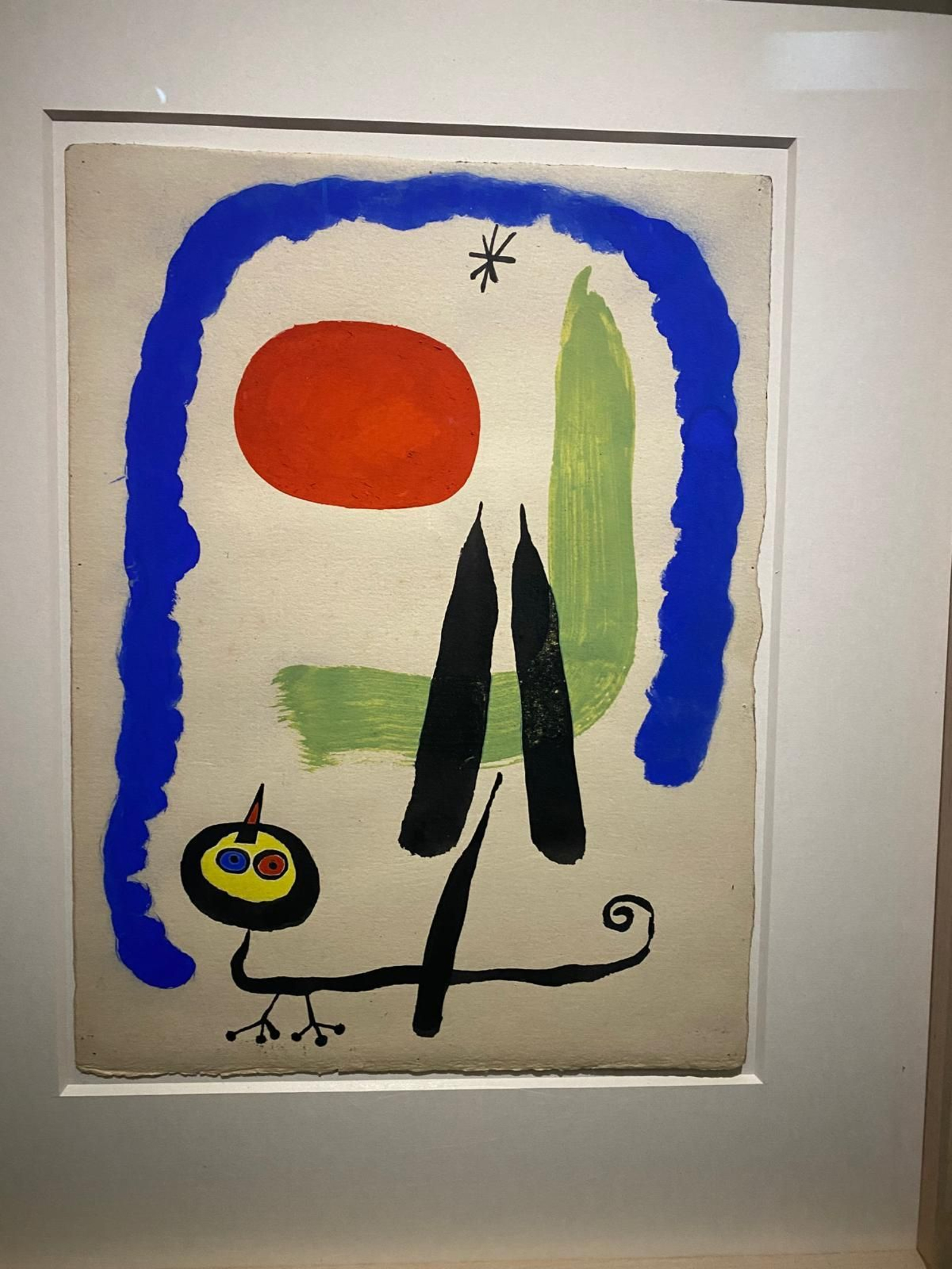 Joan Miró decide separarse del academicismo para proponer una mirada diferente