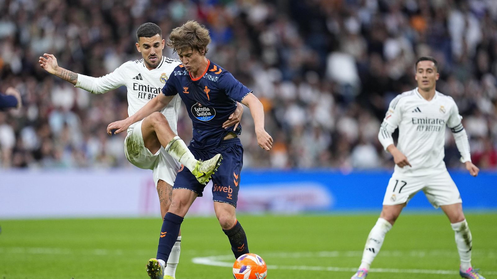 Galería | Partido entre el Real Madrid y el Celta en el Bernabéu