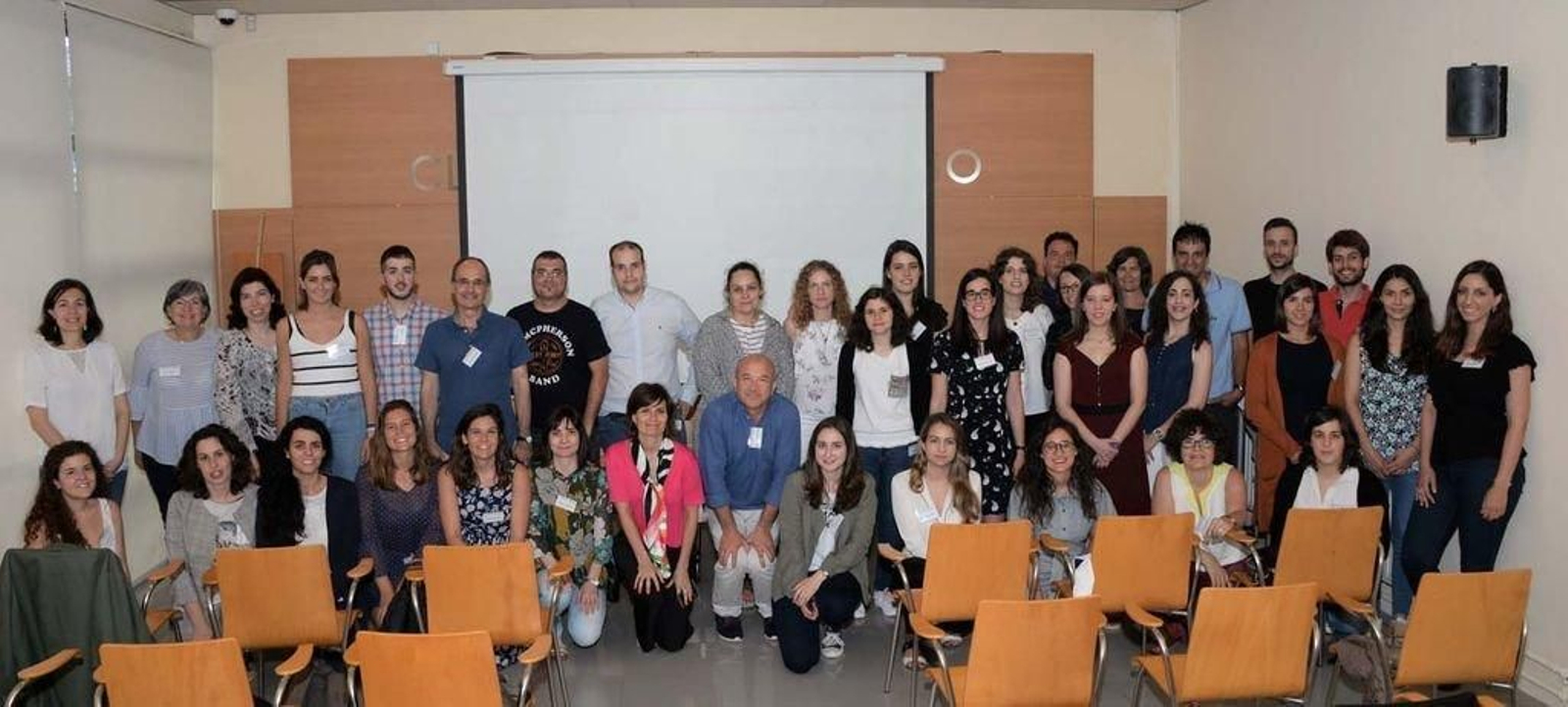 La sesión de trabajo de los investigadores, en Lugo.