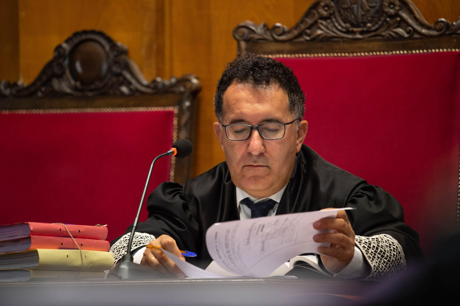 Antonio Piña, presidente de la Audiencia Provincial de Ourense.