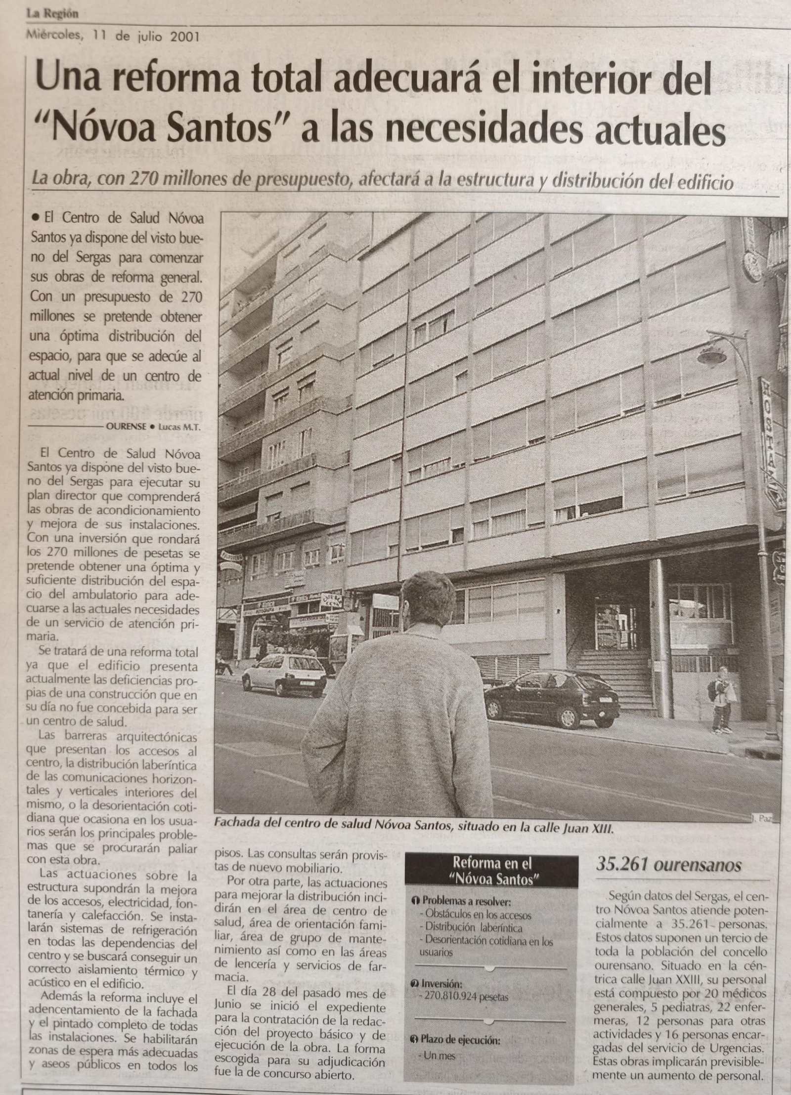11 de julio 2001