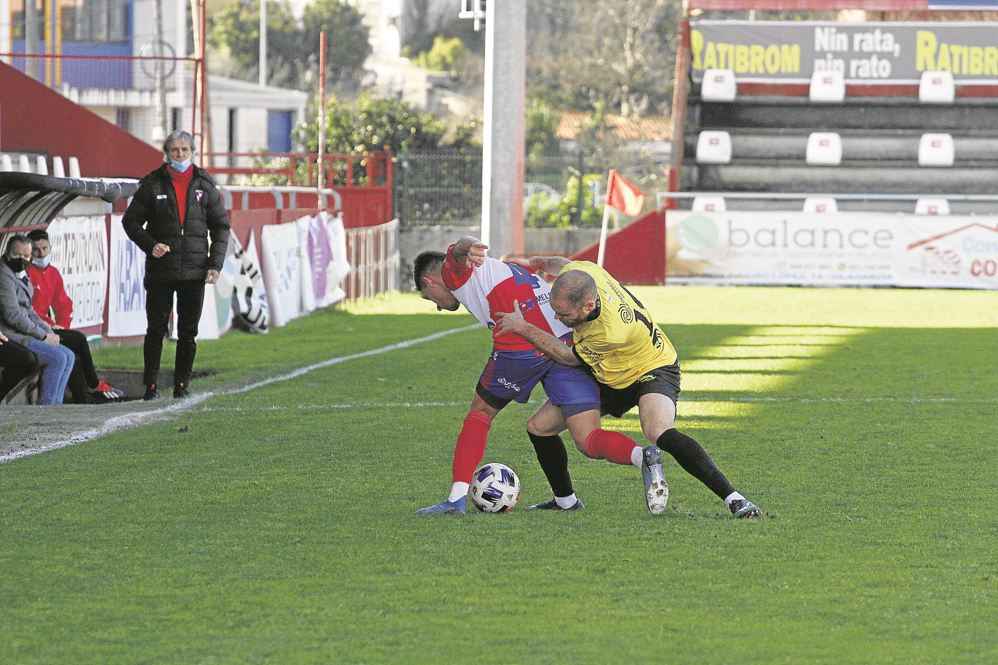Carlos de Dios, de la UD Ourense.