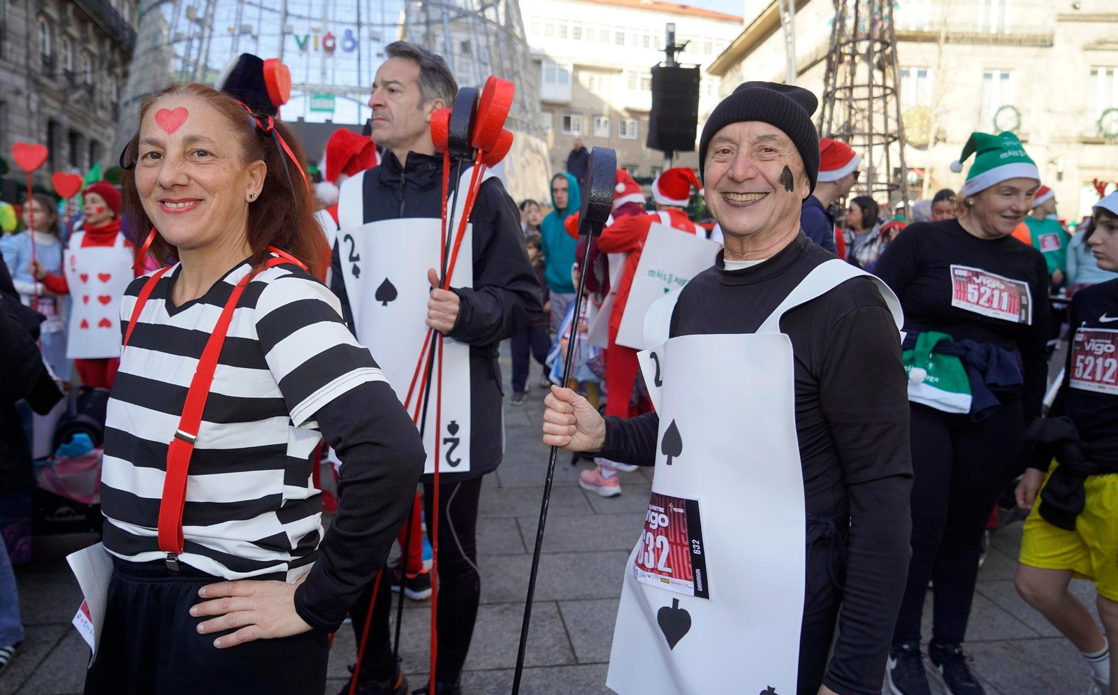 Galería | Disfraces y atletismo en la San Silvestre de Vigo 2025