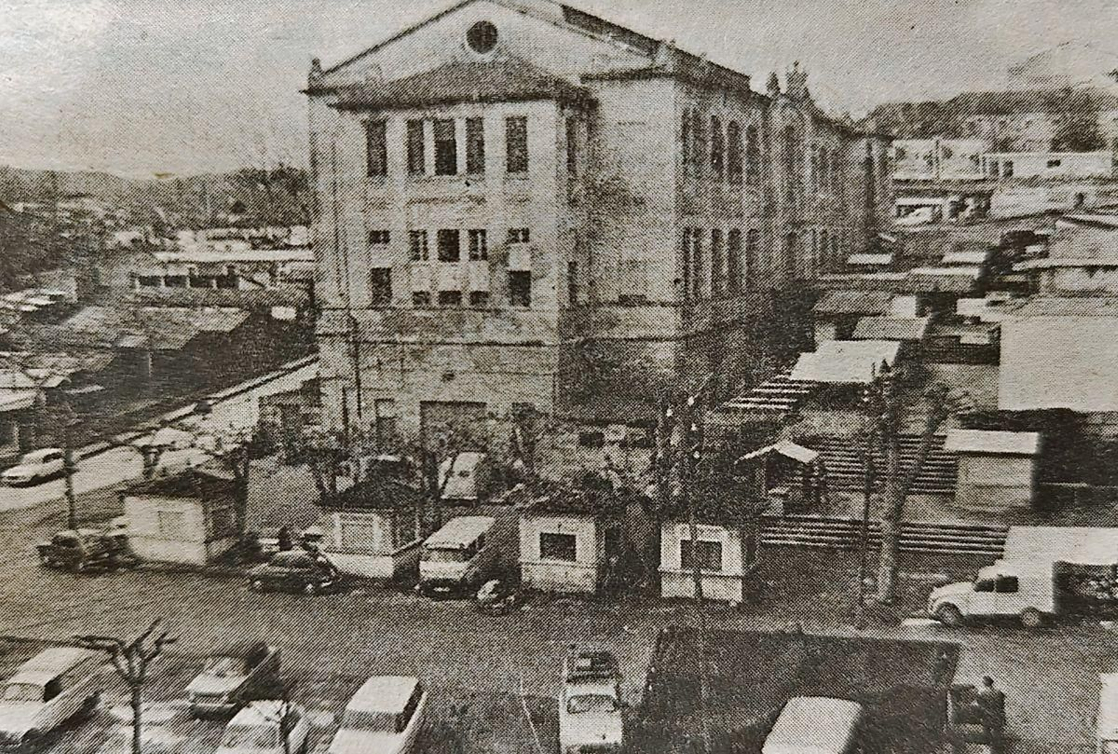 La Plaza de Abastos de Orense.