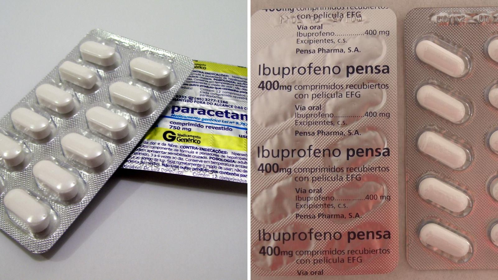 Paracetamol e ibuprofeno