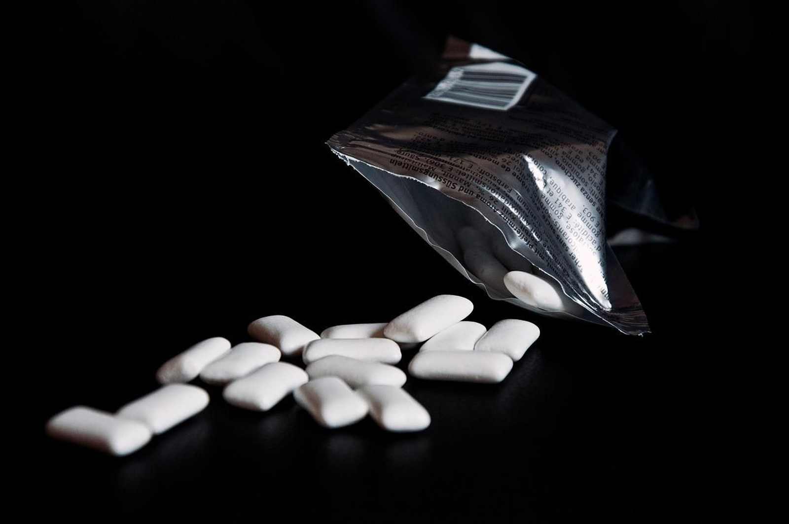Un paquete de chicles. // Pixabay