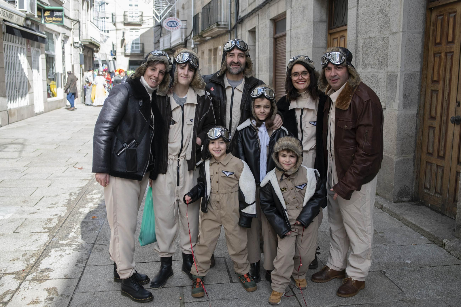 Galería | El sol hace acto de presencia en la mañana de sábado de Entroido de Xinzo de Limia