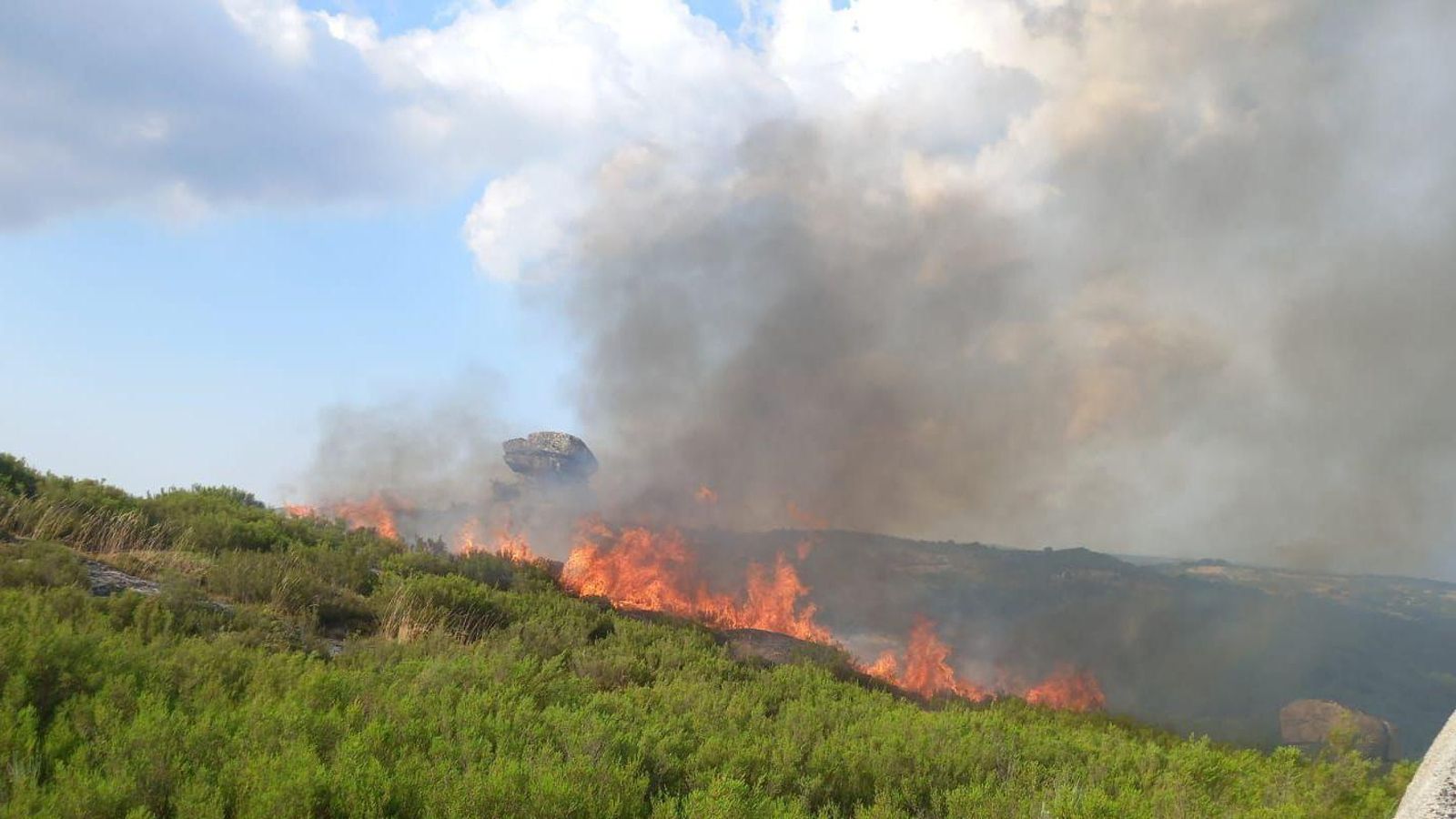 Incendio en Parada de Sil