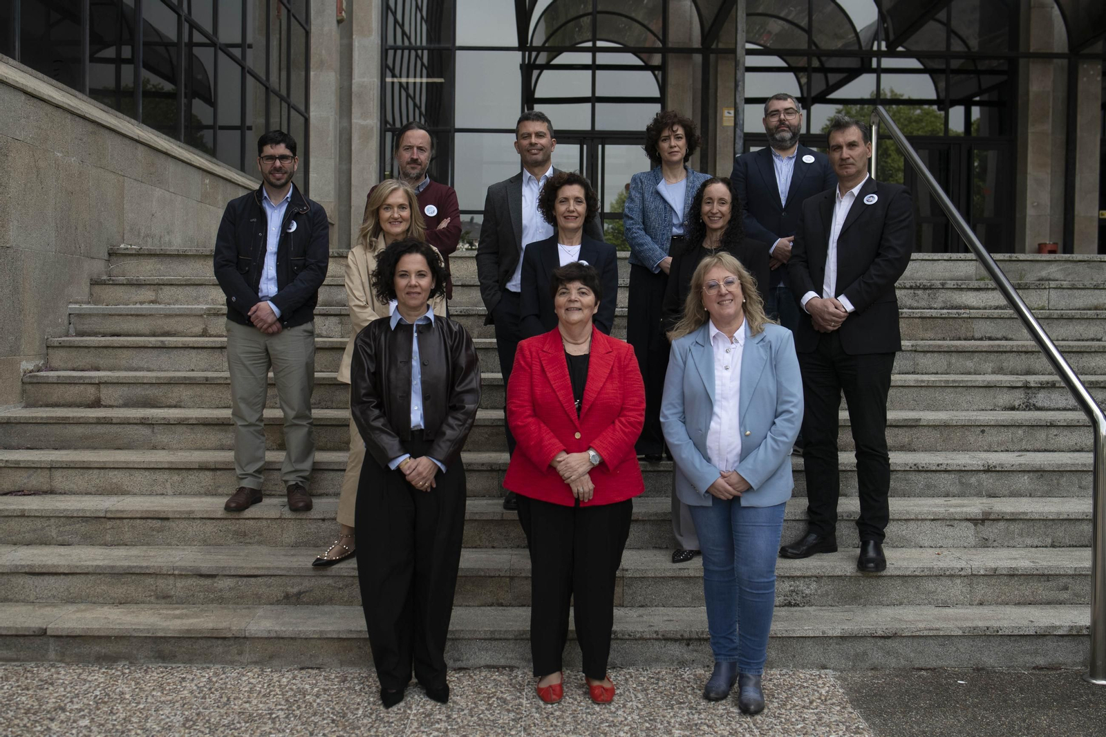 Carmen García, junto a su equipo.