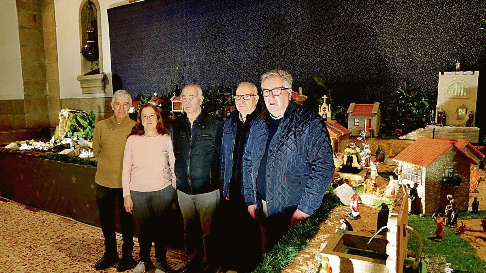 Tito Vázquez, María José Fernández, Juan Santos, José Luis Acebedo y Manuel Rodríguez.