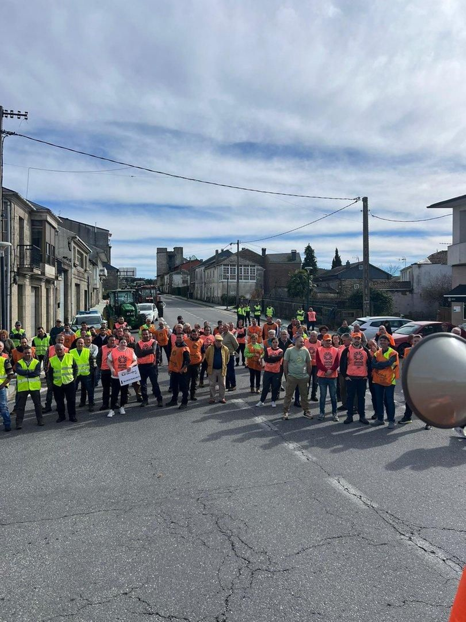 Protestas en A Gudiña.