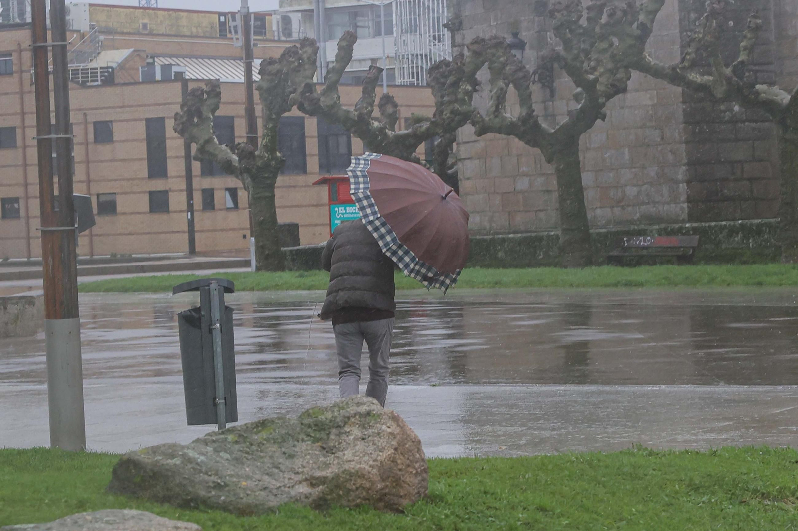 GALERÍA | Los estragos de la borrasca Herminia en Vigo