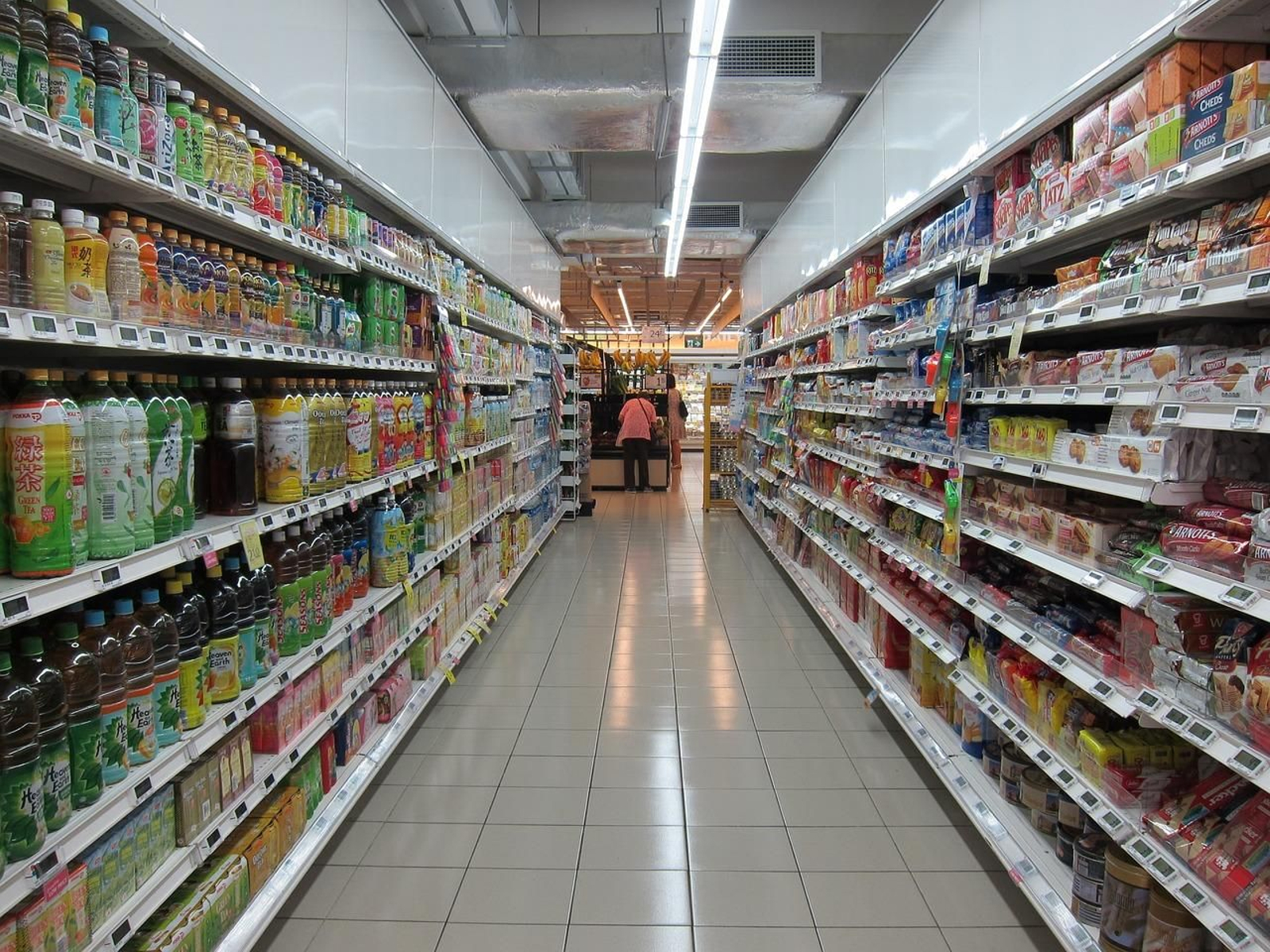 Un supermercado cualquiera. // Pixabay