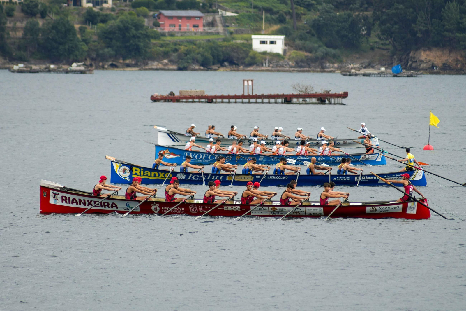 Galería | Las traineras se dan cita en el paseo de Cardona