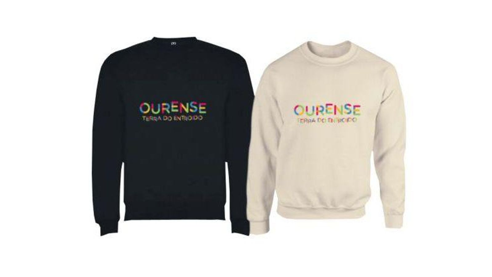 Los dos modelos de sudaderas disponibles.