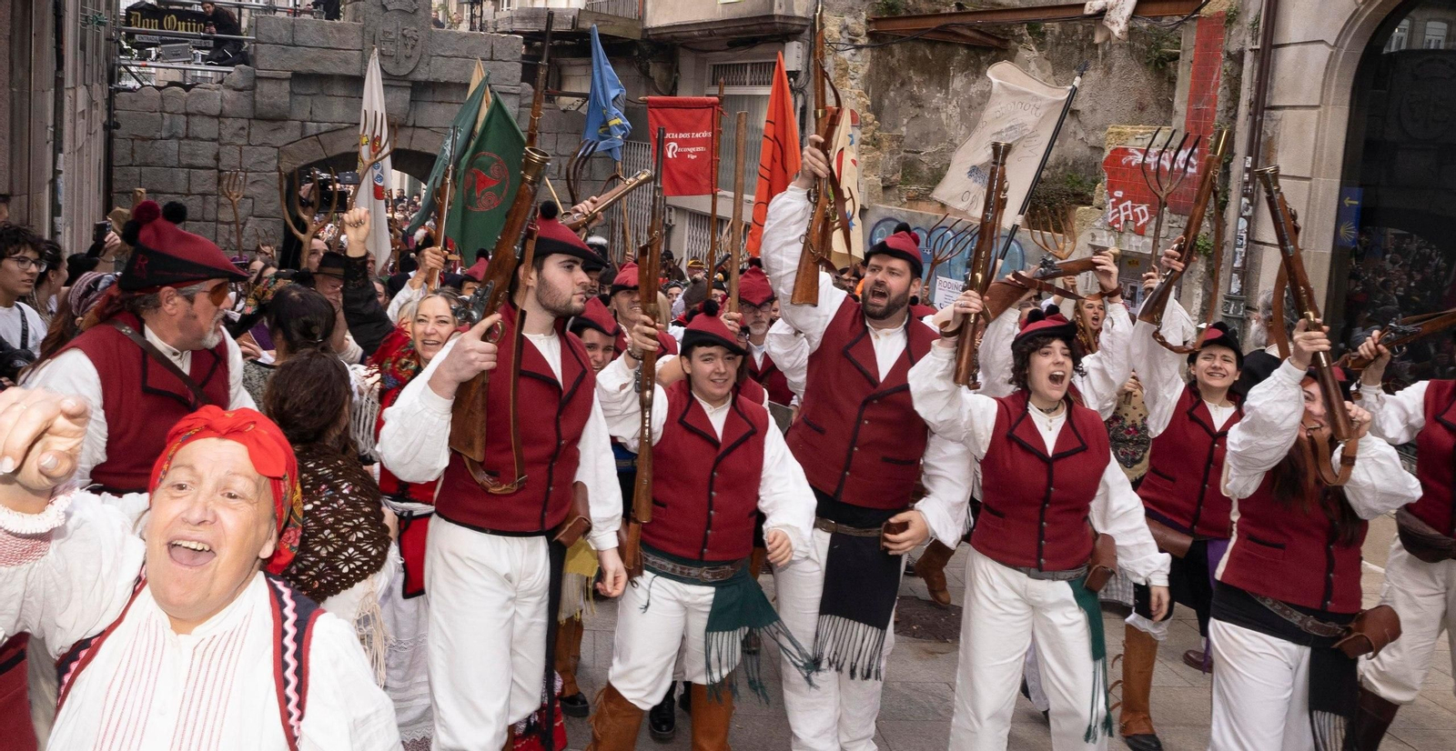 Galería | Vigo revive su heroica Reconquista frente a los franceses