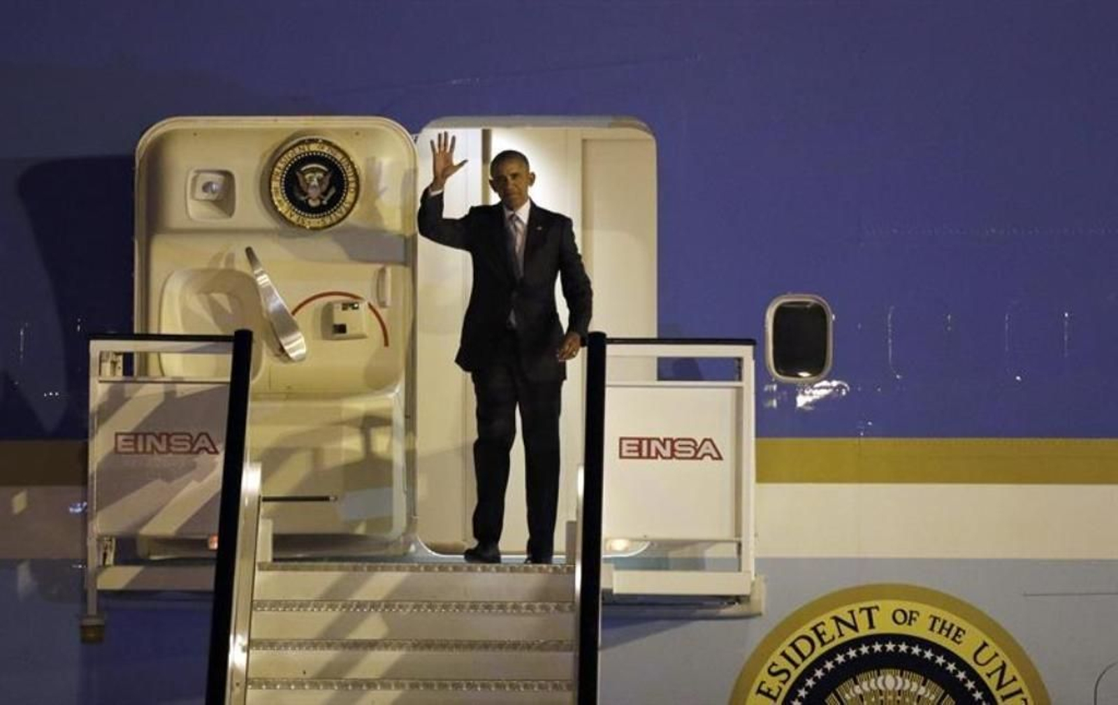 Barack Obama visita España 09