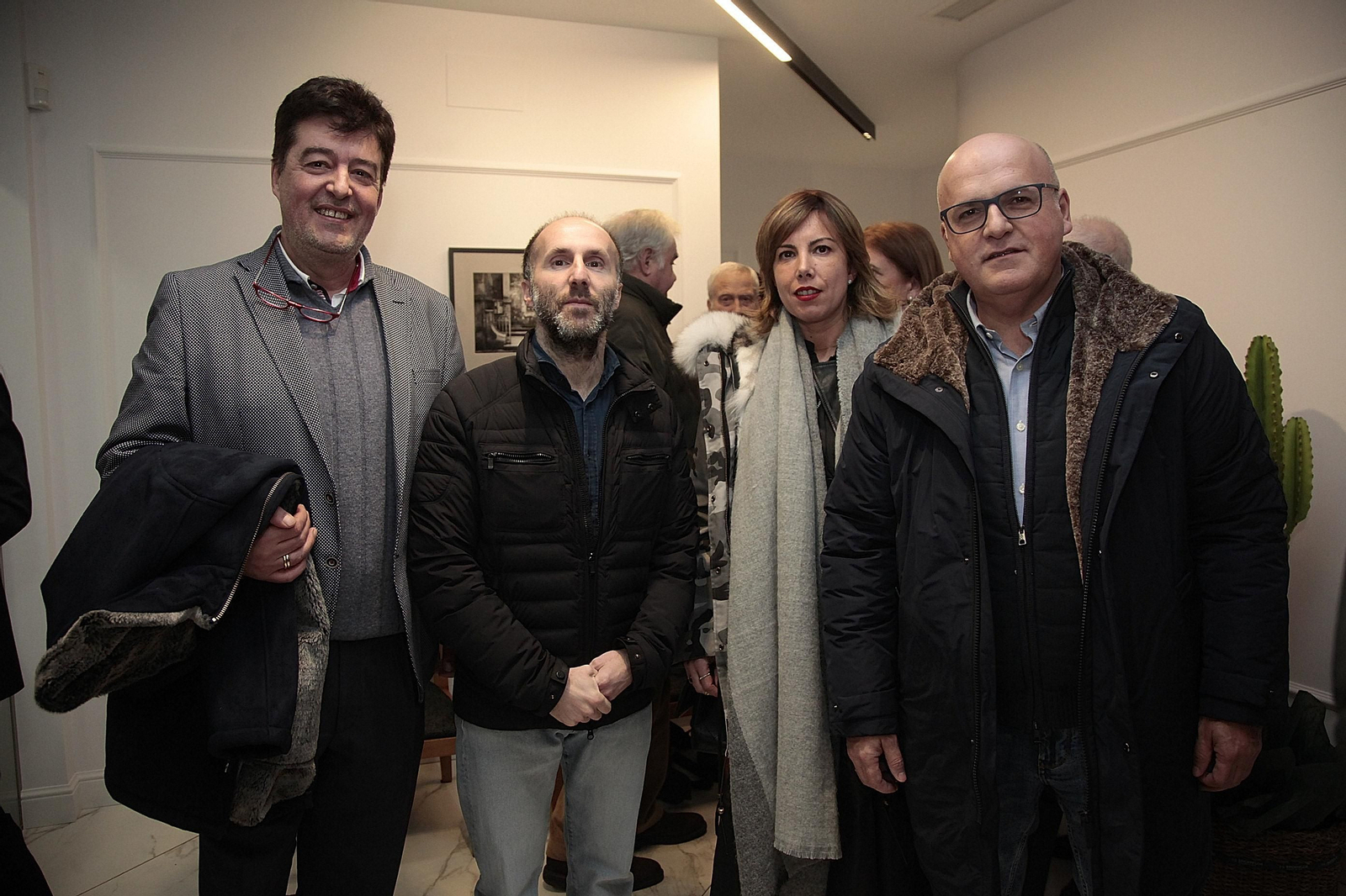 José Carlos Vázquez, Gonzalo Pérez Jácome, María Caldelas y Manuel Baltar