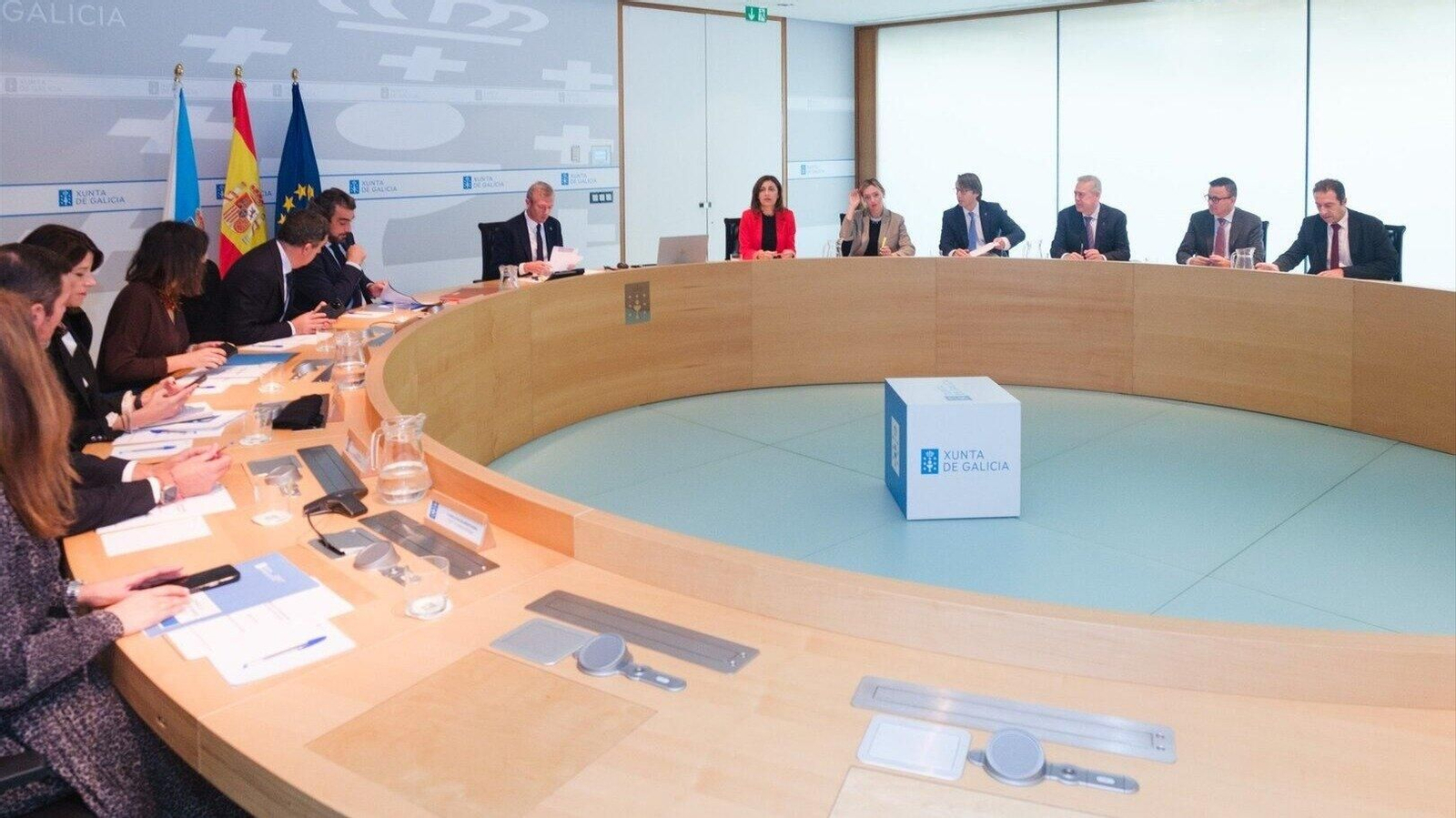 Consello extraordinario de la Xunta por los Presupuestos de 2025.