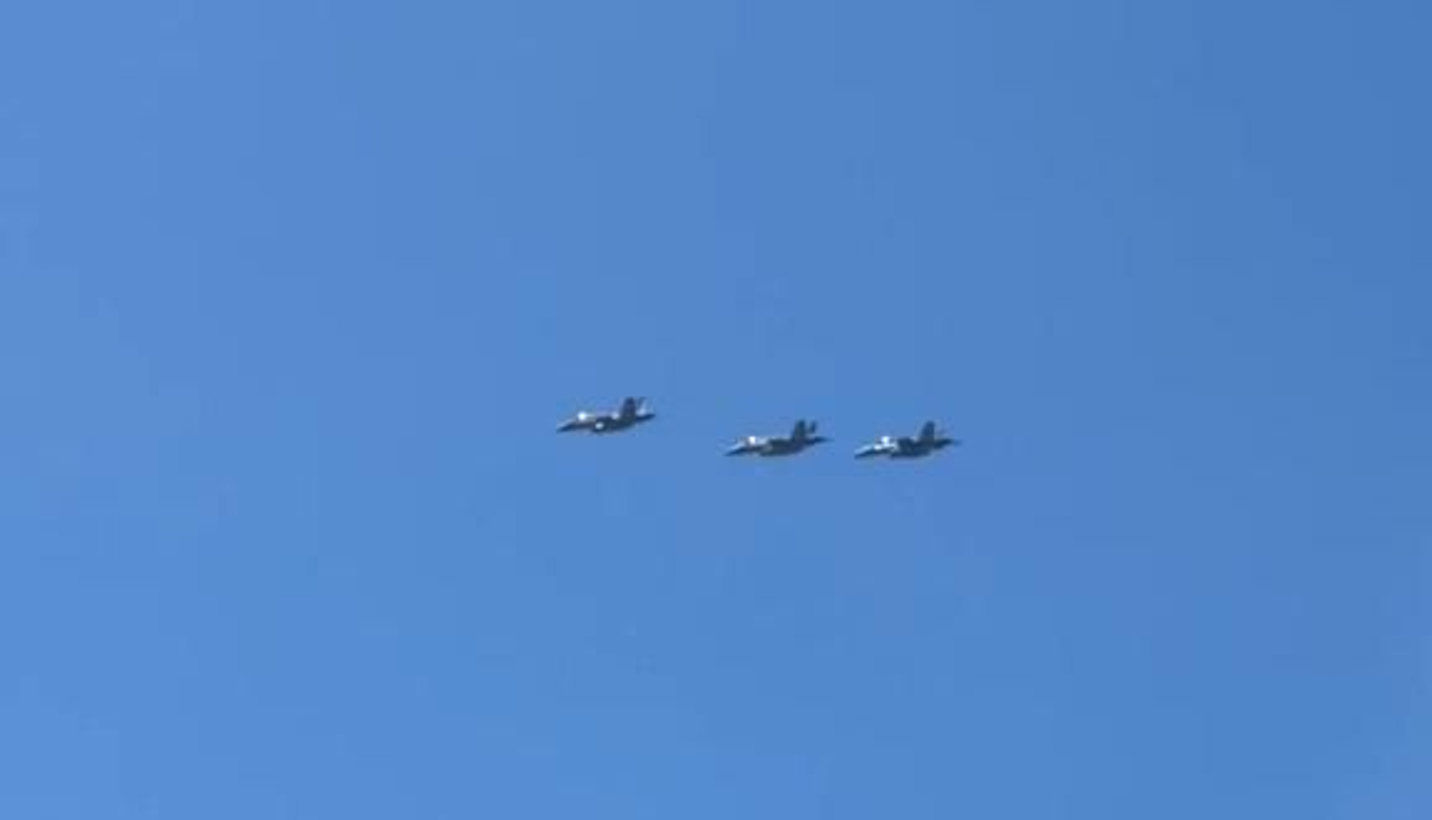 Vídeo | Vigo ensaya su gran festival aéreo con vuelos militares sobre Samil