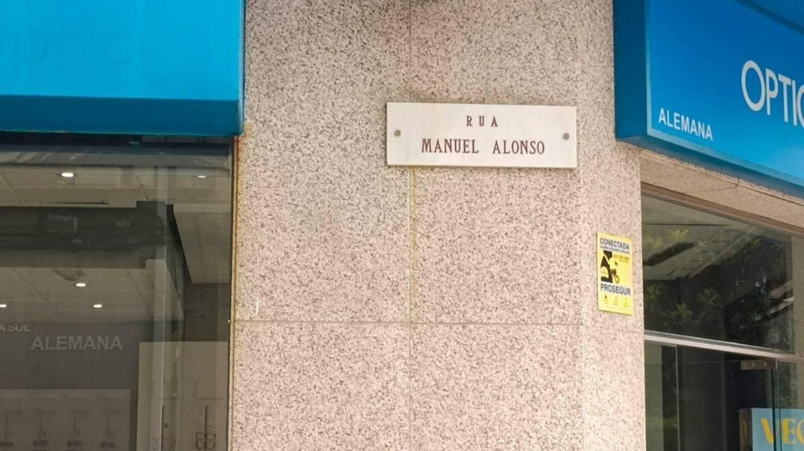 Imagen de como serán todas las placas del casco urbano.