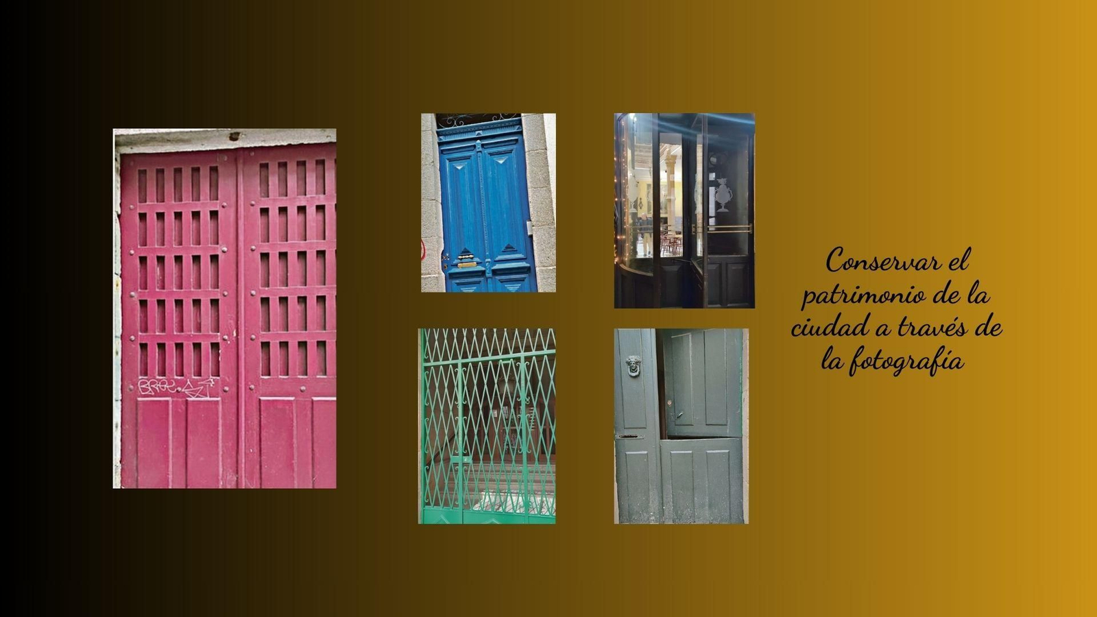 Una colección que busca conservar el patrimonio de la ciudad a través de la fotografía.